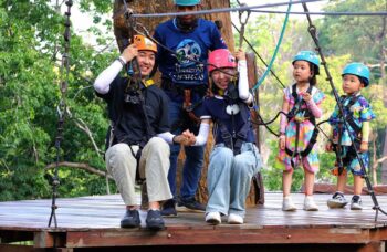 Экскурсия в верёвочный парк Мир Ханумана на Пхукете фото №3