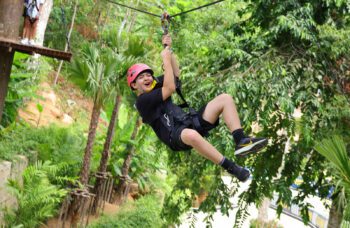Экскурсия в верёвочный парк Мир Ханумана на Пхукете фото №10