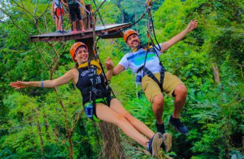 Экскурсия в верёвочный парк Мир Ханумана на Пхукете фото №13