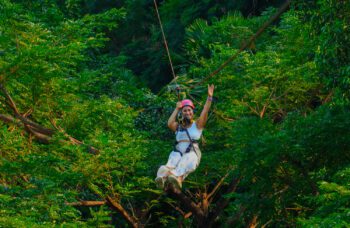 Экскурсия в верёвочный парк Мир Ханумана на Пхукете фото №17